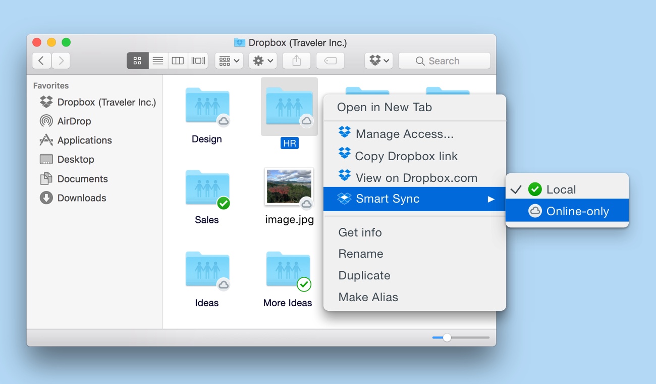 review of dropbox for mac